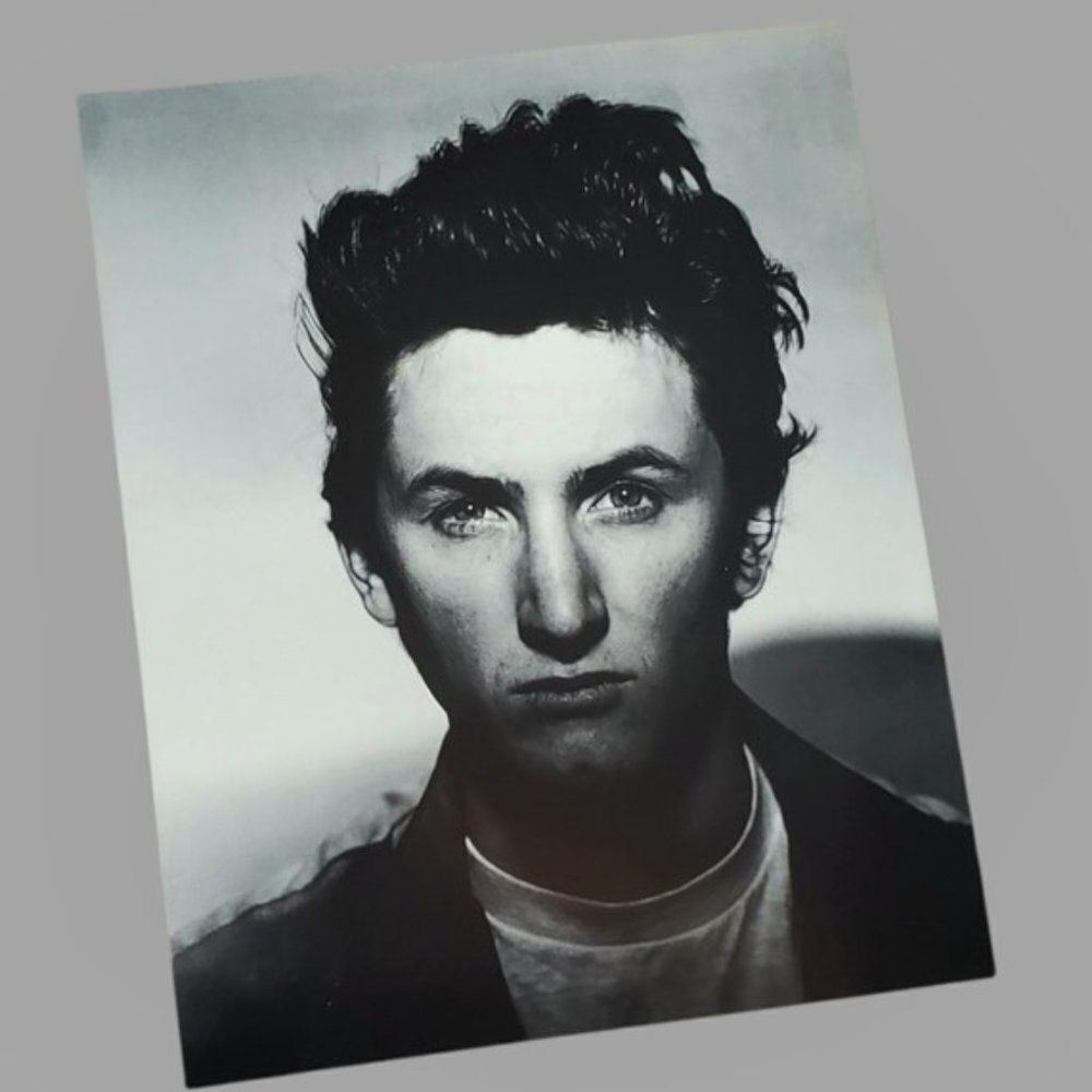 Sean Penn Art Print Vintage Hiro Photography